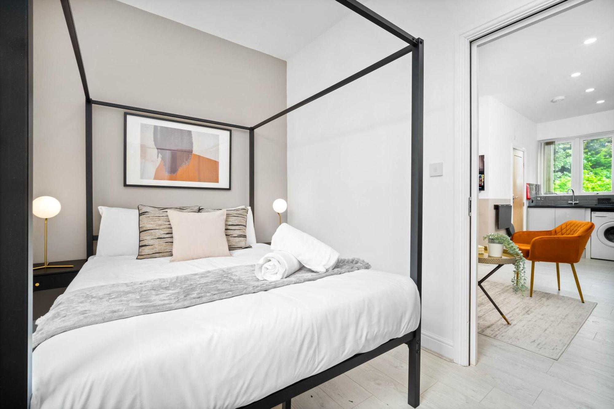 Luxury Apartment - Wifi - Smart Tv - Near City Centre - 2Mr Бірмінгем Номер фото